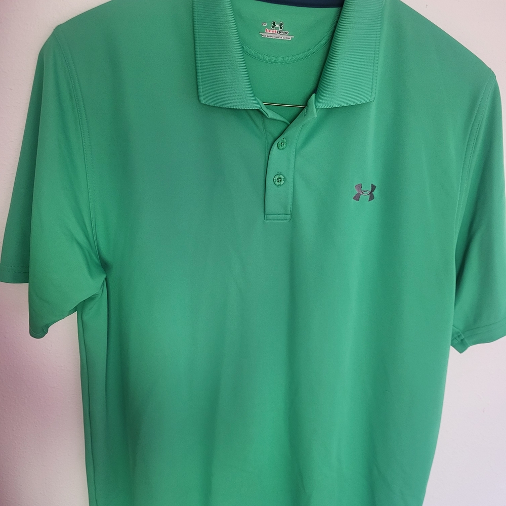 Under Armour Men's Polo Shirt in Fresh Green